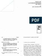 Baudrillard - Crítica de La Economía Política Del Signo