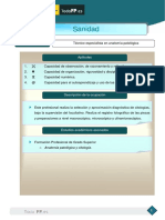 Tecnico Especialista en Anatomia Patologica