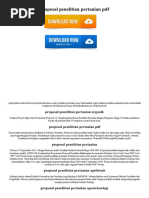 Download Proposal Penelitian Pertanian PDF by teguh potgieter SN316496015 doc pdf