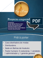 Proyecto emprendedor presentación