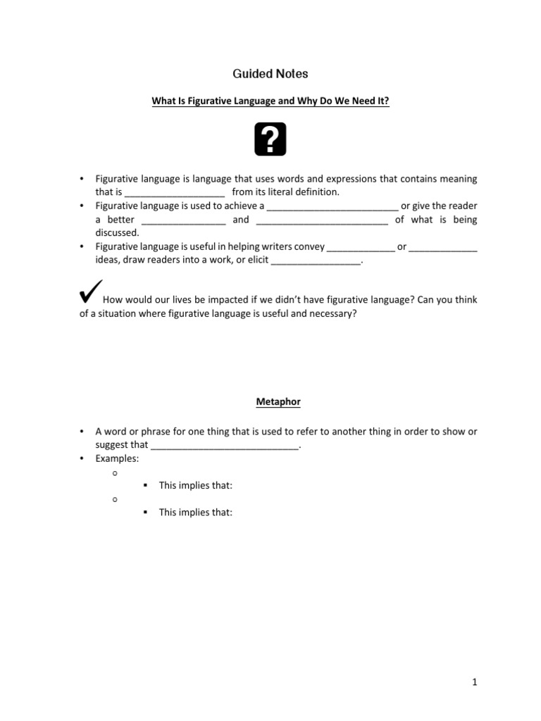 Understanding Figurative Language | PDF | Linguistics | Semantics