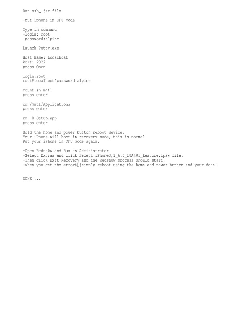 Instructions | PDF | Computers