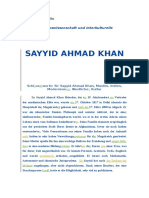 Sayyid Ahmad Khan Deutsch