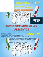 ppt de contaminacion