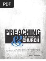 Download Preaching and the Emerging Church eBook PDF 5-6-10 by drla4 SN31650615 doc pdf
