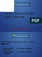 Nifty Daily Outlook 23 June Equity Research Lab