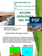Acción Geológica Del Mar