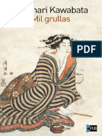 Yasunari Kawabata. Mil Grullas.