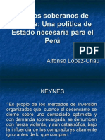 Fondos Soberanos de Riqueza: Una Política de Estado Necesaria para El Perú