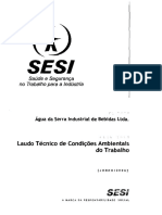 Água Da Serra Industrial de Bebidas Ltda - Laudo 2006 PDF