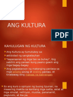 Ang Kultura