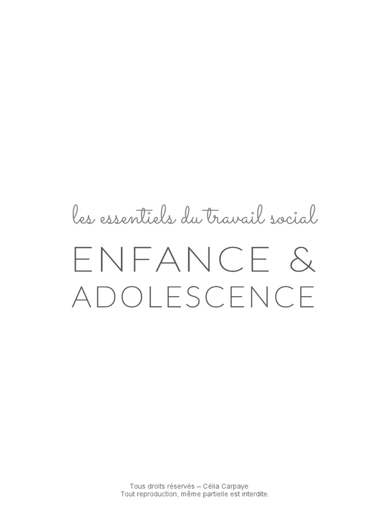 Loi 2016 Protection De L Enfance Résumé