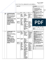 Checklist Paper 3 Biology