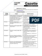 C2015G00991 Commonwealth Govt Gazette