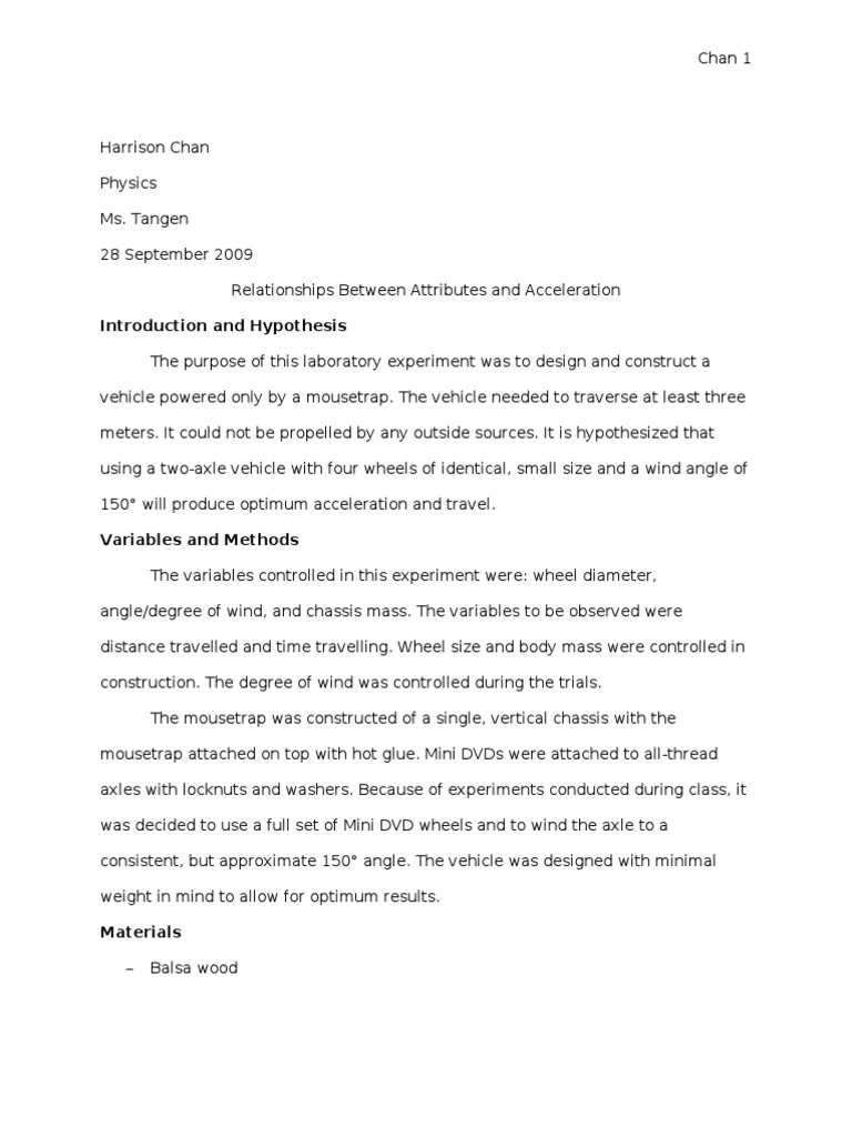 How To Write A Physics Lab Report Conclusion Fresh