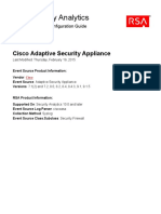 Cisco Adaptive Security Event Source Configuration Guide