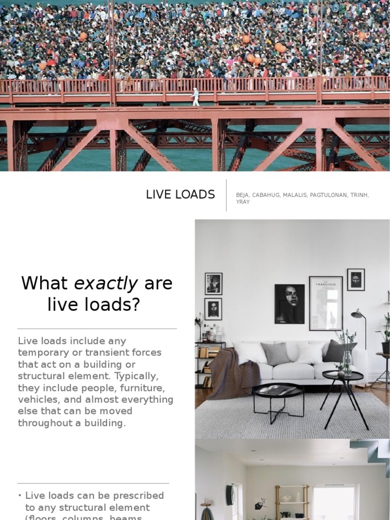 Understanding Live Loads in Structures | PDF