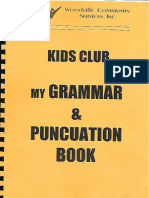 Grammar and Punctuation Book