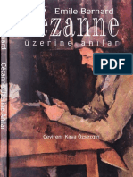 Emile Bernard, Cezanne Üzerine Anılar