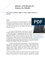 Revolucao Haitiana e A Declaracao Dos Direitos Do Homem e Do Cidadao