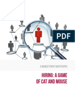 MarketPoint Whitepaper - Hiring - A Game of Cat and Mouse 2016 July