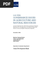 Download Lao PDR Governance Issues in Agriculture and Natural Resources by Asian Development Bank SN31653895 doc pdf