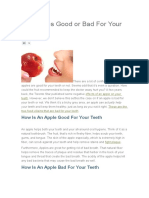 Are Apples Good or Bad for Your Teeth