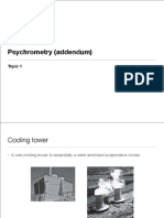 Topic 1 Psychrometry Addendum