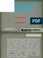 Penerapan Teknologi Las Gesek Dalam Proses Penyambungan Dua Pipa Logam Baja Karbon Rendah