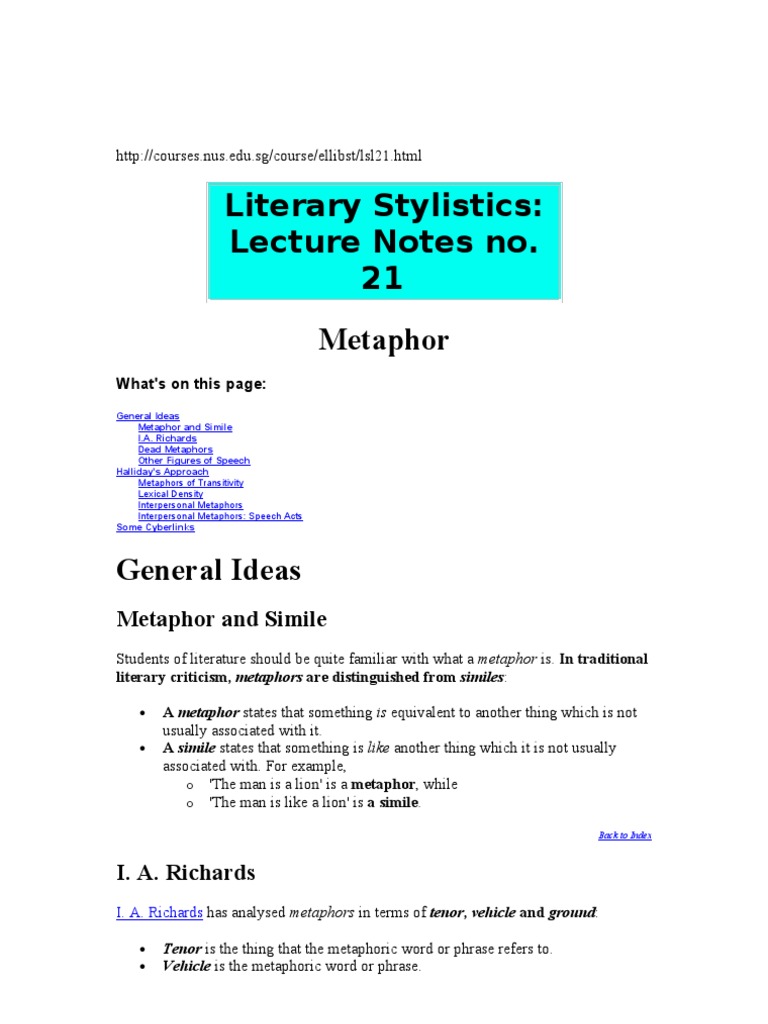 Conceit extended metaphor example picture