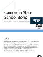 What Does the School Bond Mean to Kern County