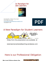 A New Paradigm For Student Learners Madison Conference