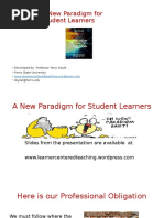 A New Paradigm for Student Learners Madison Conference