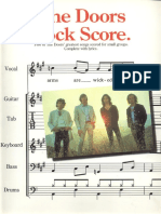 Doors, The - Rock Score (Band Songbook)