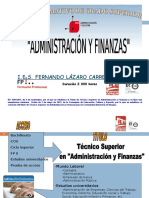 Administracion y Finanzas