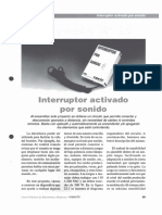 Interruptor Activado Por Sonido