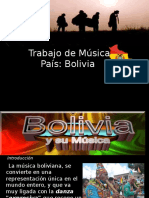 Trabajo de Música Bolivia