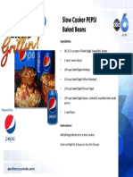 Pepsi Baked Beans