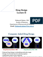 Drug Design (ELECTIVE) - Lecture 2