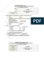 Examen Corazon Sagrado