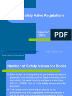 Boiler Safety Valve Regulations