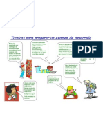 2010 Técnicas para preparar un examen de desarrollo