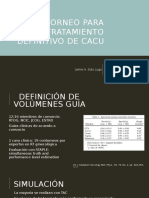 Contorneo para Tratamiento Definitivo de Cacu