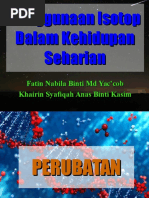 Penggunaan Isotop Dalam Kehidupan Seharian