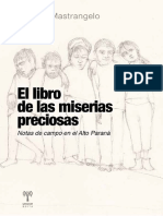 Mastrangelo El Libro de Las Miserias Preciosas