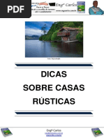 Dicas sobre Casas Rústicas