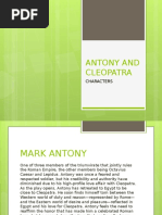 Antony and Cleopatra Characters