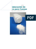 Elaboracion de Talco para Cuerpo