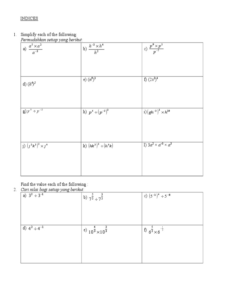 Algebra Simplification Guide | PDF | Teaching Methods & Materials