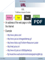 An Address of The Web Page or Other Information On The Internet Example